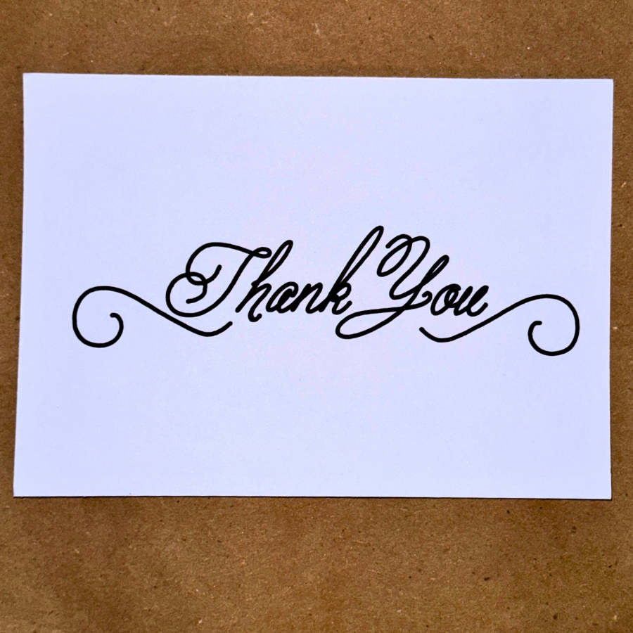 Thank You Cursive - Thankful Moments Collection