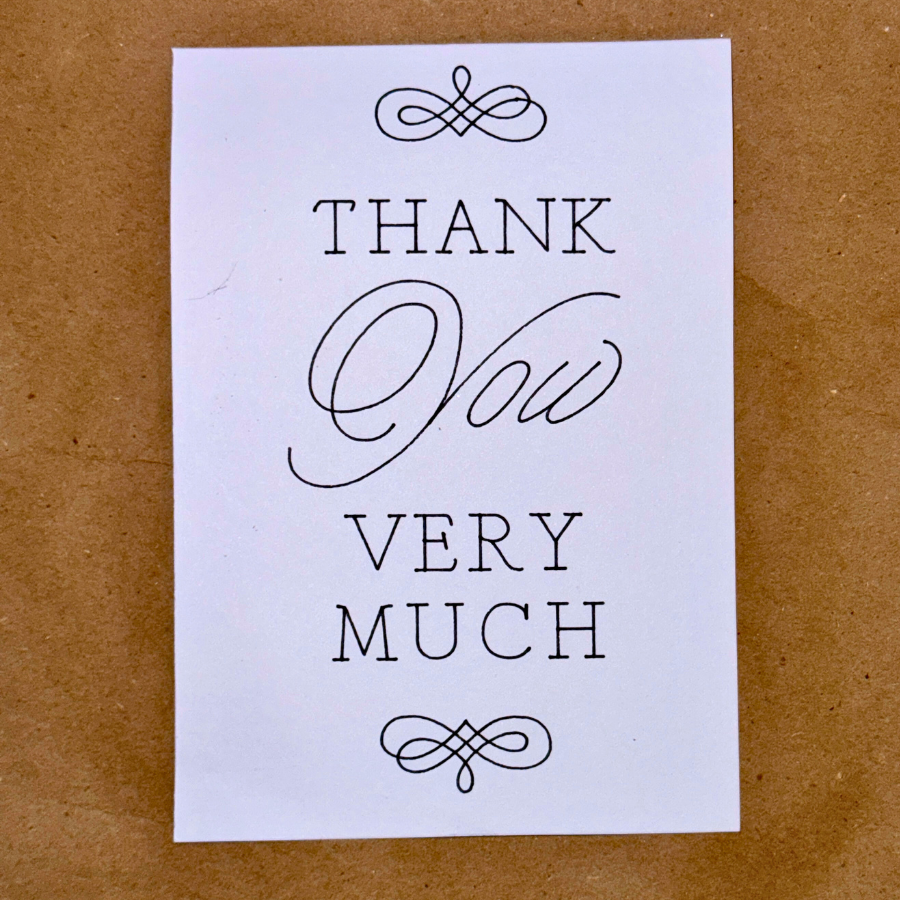 Thank You Very Much - Thankful Moments Collection