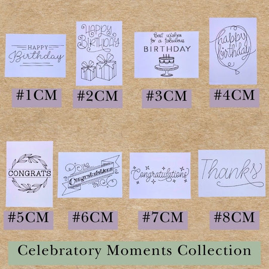 Celebratory Moments Cards
