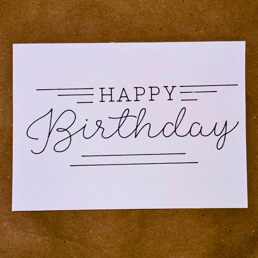 Happy Birthday - Celebratory Moments Collection