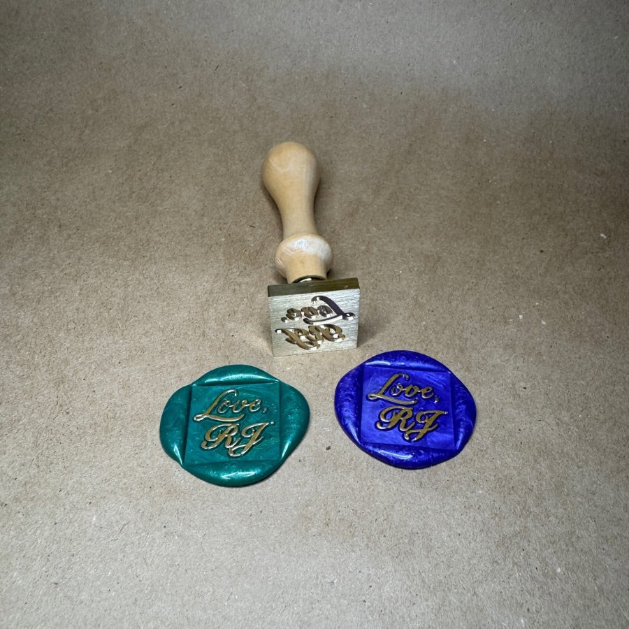 Custom Wax Seal Stamp Enhancement