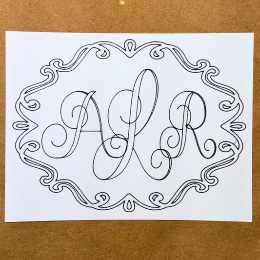 Framed - Monogrammed Moments Collection