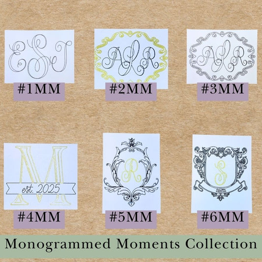 Monogrammed Moments Collection
