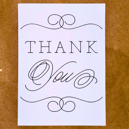 Elegant Thank You - Thankful Moments Collection