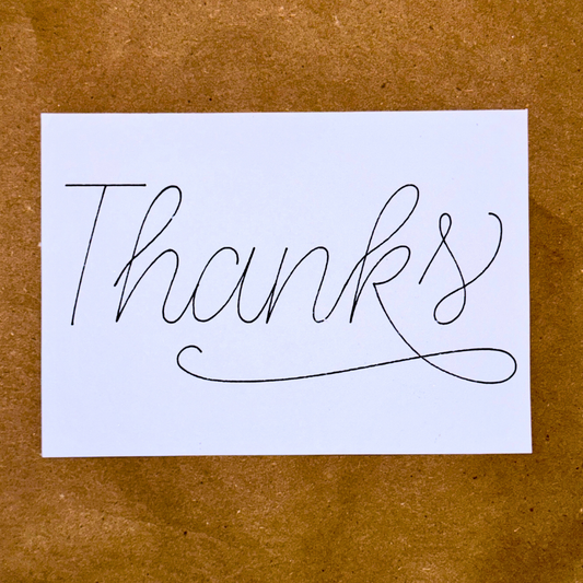Thanks - Thankful Moments Collection