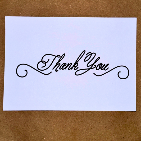 Thank You Cursive - Thankful Moments Collection